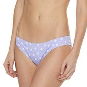 SOLID & STRIPED The Sasha Polka-dot Low-rise Bikini Bottom
